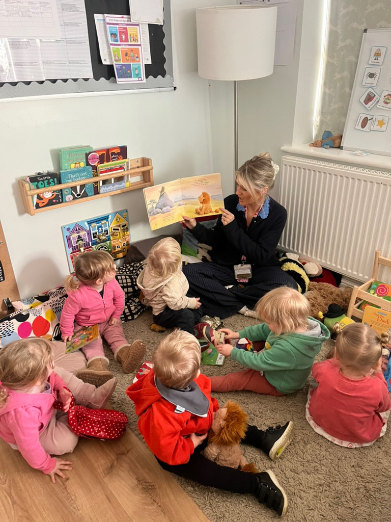 Children playing at Green Acres